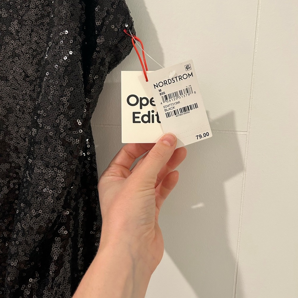 Open Edit Sequin Midi Slipdress - image 5